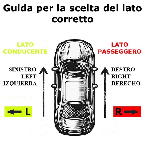 Maniglia esterna anteriore - maniglia,