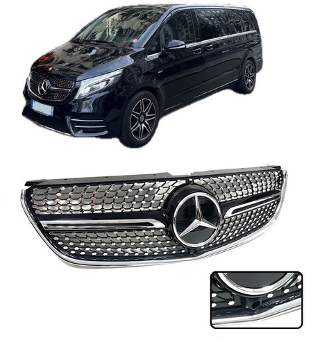 Calandre diamant noir - look, amg